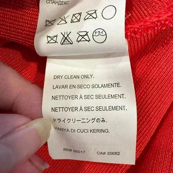 Bebe strapless mini bodycon dress lace up front gold zip up back pink sz med - Picture 11 of 14